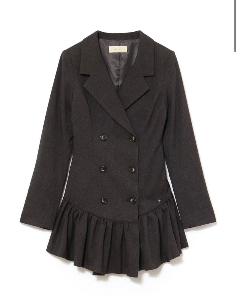 ワンピース Donna gather mini dress