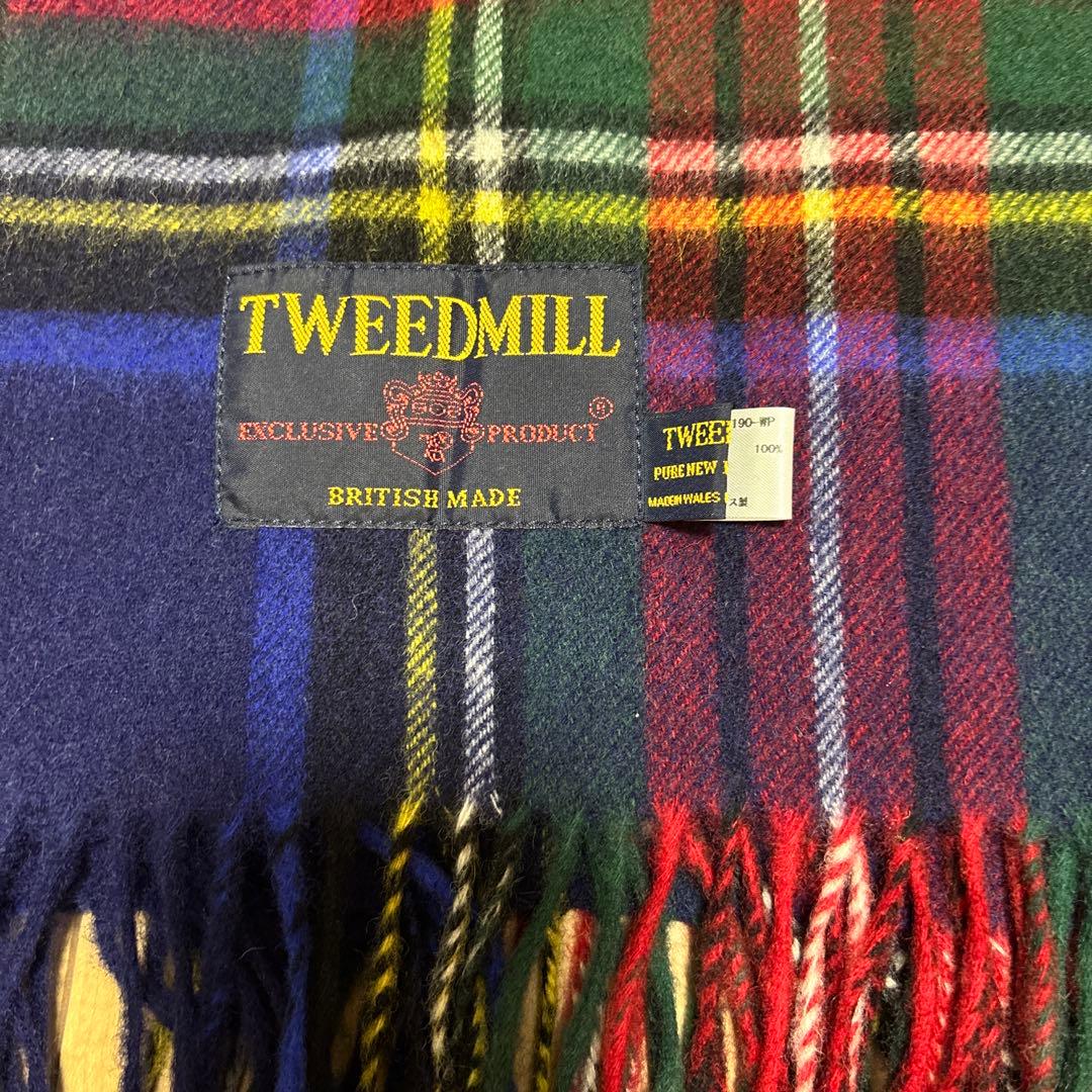 TWEEDMILL lambswool 70×190cm 新品　マフラーストール