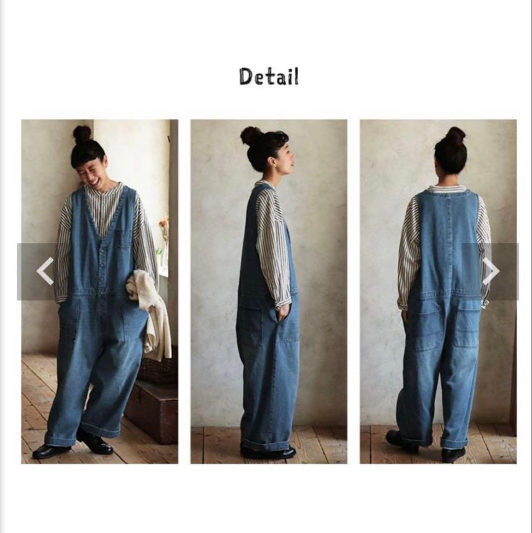 soulberry 大きいサイズ　ぽっちゃりサイズ　店長のデニムなサロペット