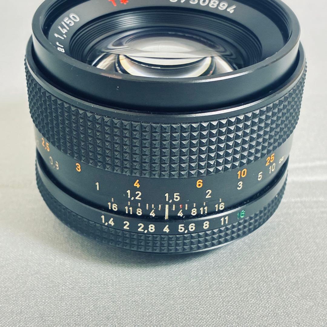 美品　CONTAX Carl Zeiss Planar 50mm F1.4