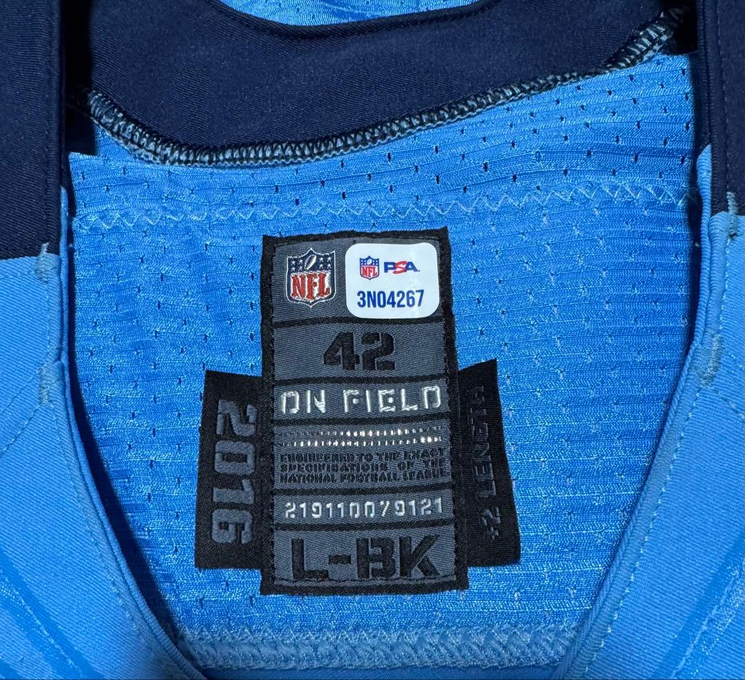 TITANS WILLIAMSON実使用ユニフォーム(2016年)