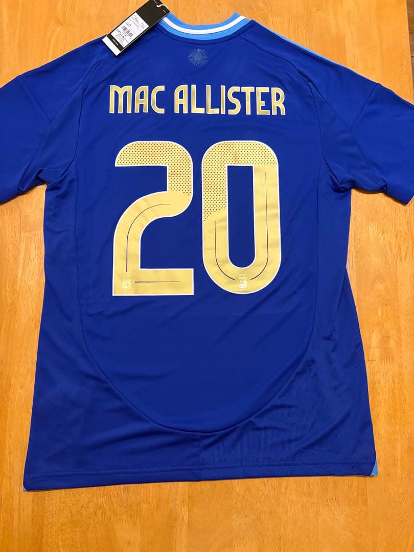 正規品 新品 アルゼンチン代表 24/25 アウェイ マカリスター XL