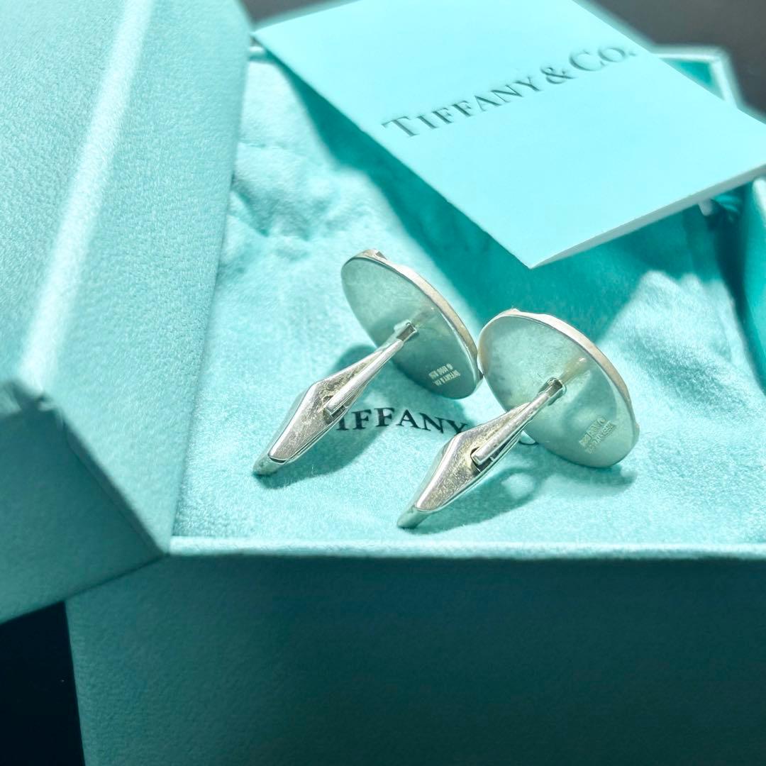 ティファニー　カフリンクス　カフス　ボタン　スーツ　Tiffany