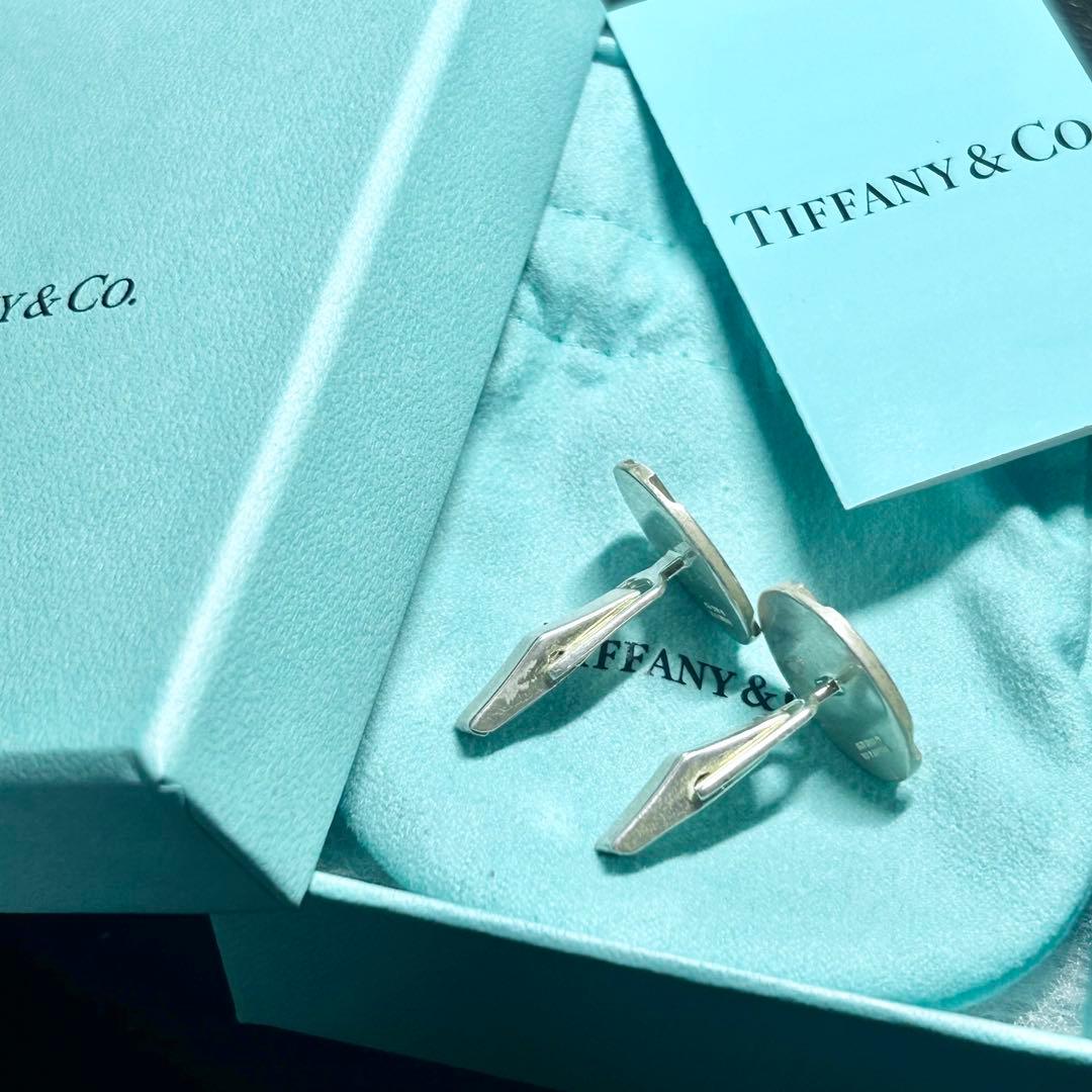 ティファニー　カフリンクス　カフス　ボタン　スーツ　Tiffany