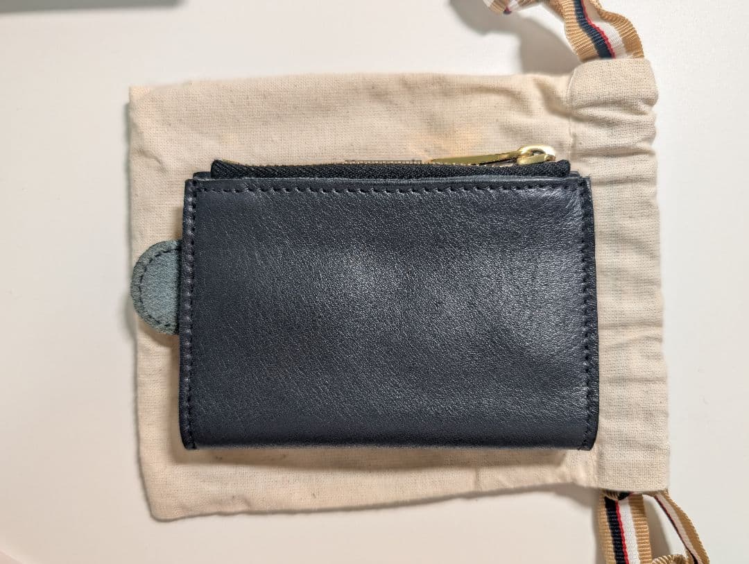 IL BISONTE イルビソンテ キーケースパース ネイビー