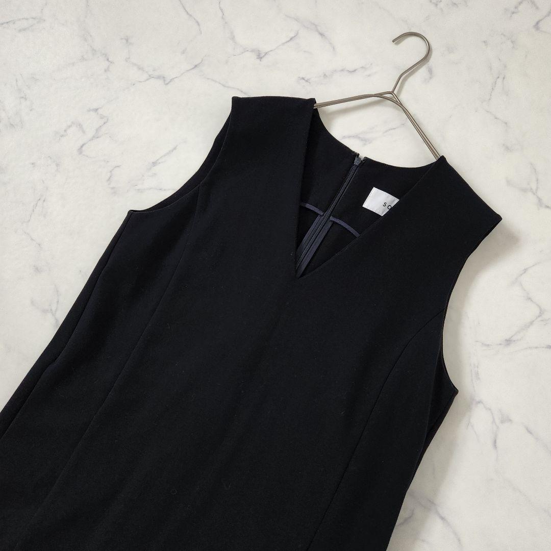 あずき　極美品✨ソージュ SOEJU ウールライクジャンパースカート　M