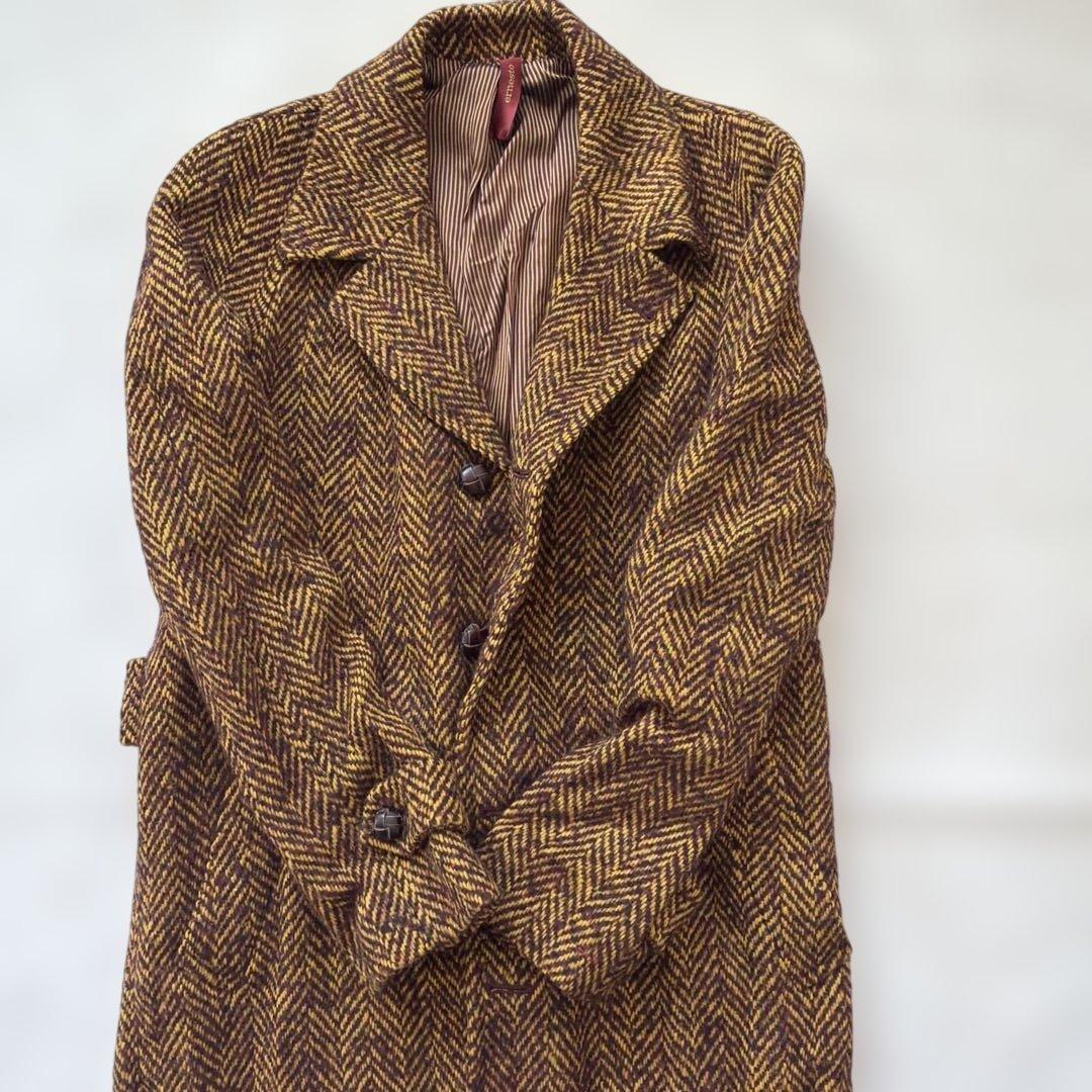 ernesto エルネスト　チェスターコート　46　マスタード