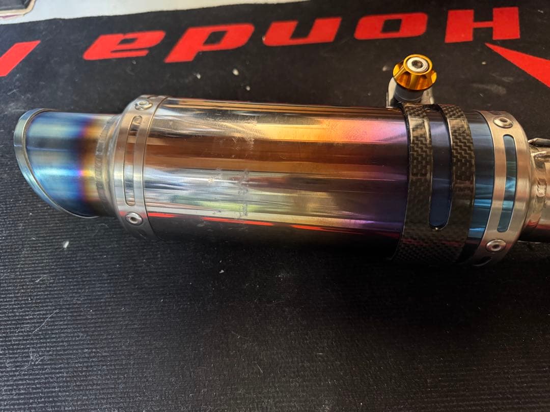 値下げ！　LCI スリップオン　マフラー　チタン　CB400SF NC42