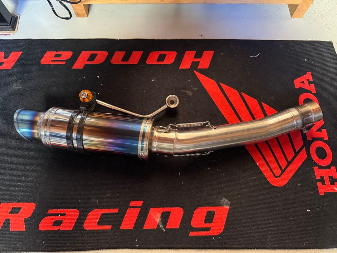 値下げ！　LCI スリップオン　マフラー　チタン　CB400SF NC42