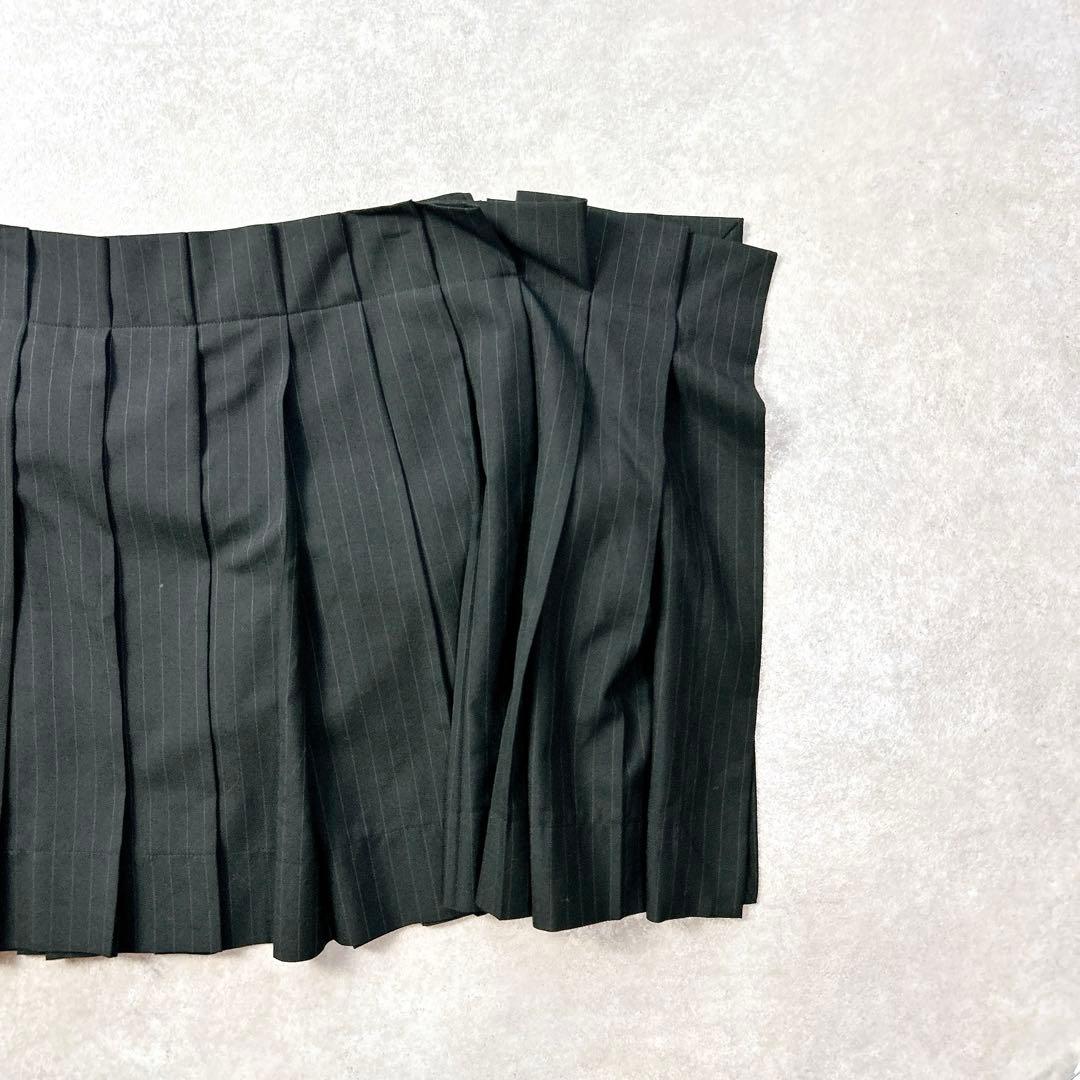 vivienne westwood ヴィヴィアン　プリーツ変形スカート　ブラック