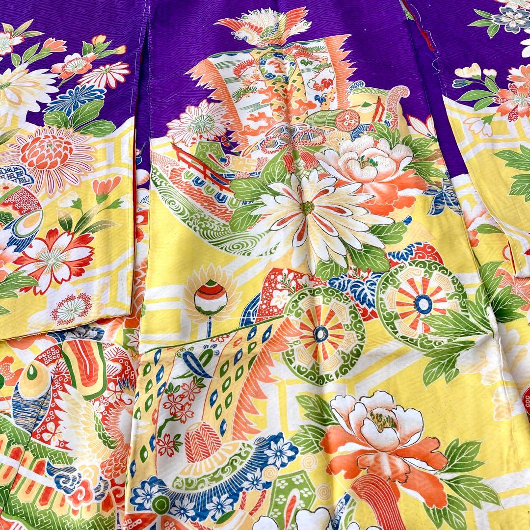 アンティーク　女の子　子供着物　NO5