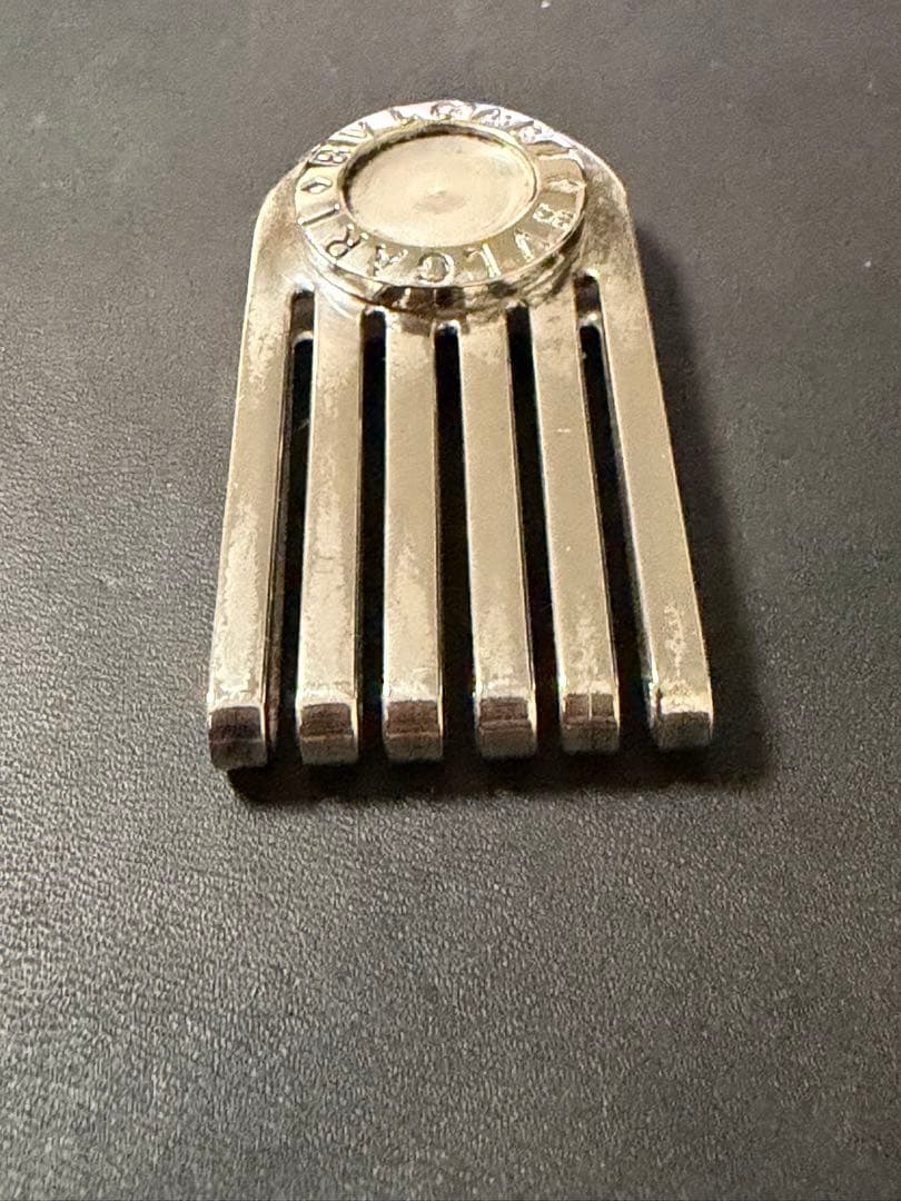 ブルガリ925シルバー マネークリップ