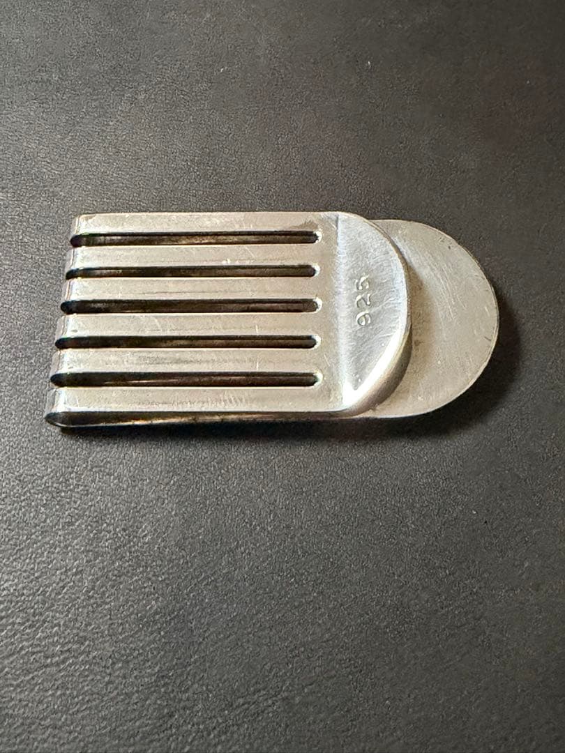 ブルガリ925シルバー マネークリップ