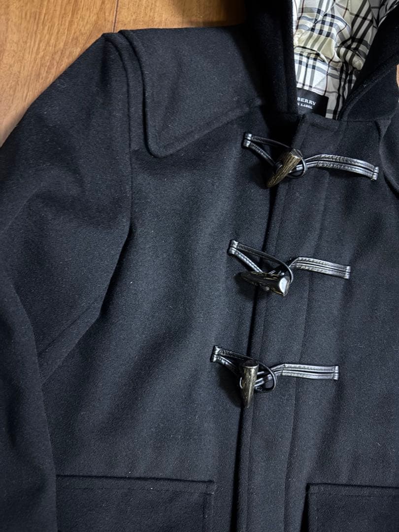 BURBERRY BLACK LABEL ショートダッフルコート ノバチェック