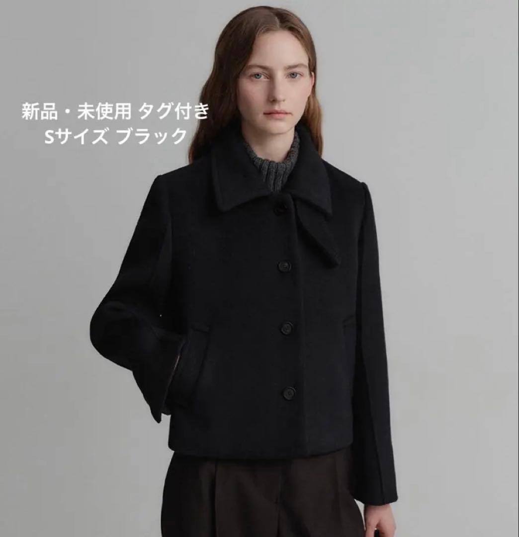 完売 新品 韓国 LOOKAST ウール カシミア ショート ジャケット コート