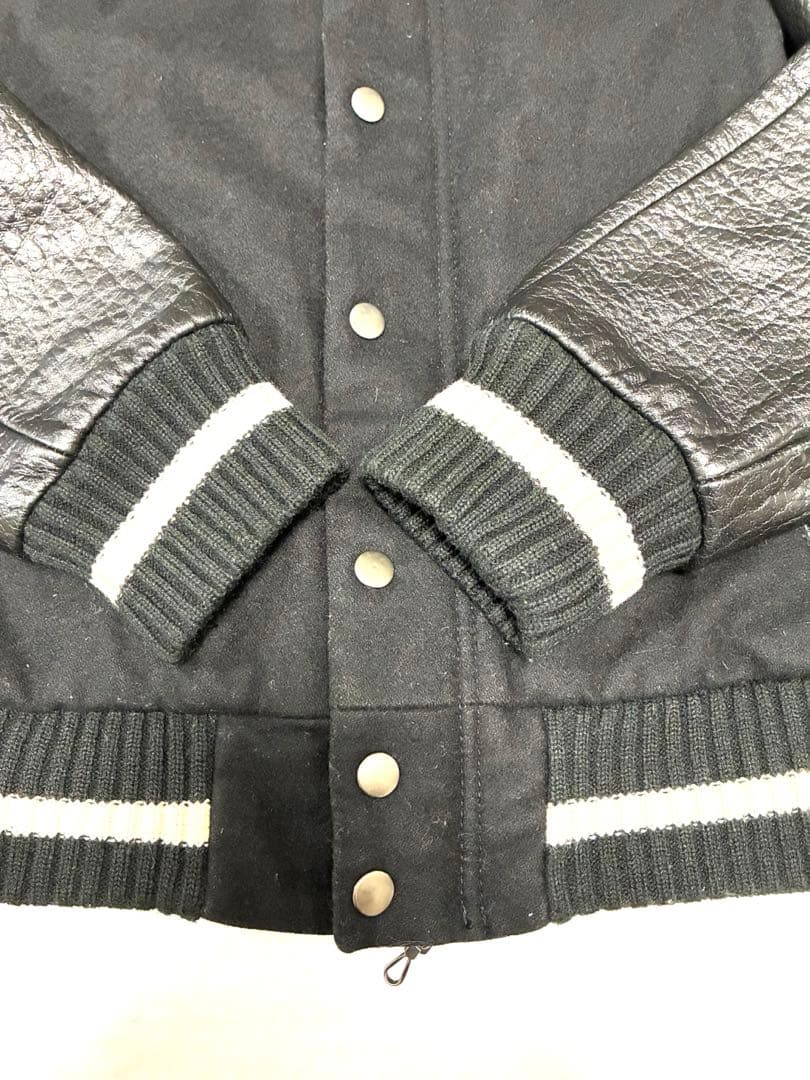 nano・universe ナノ・ユニバース スタジャン レザー ジャケット M