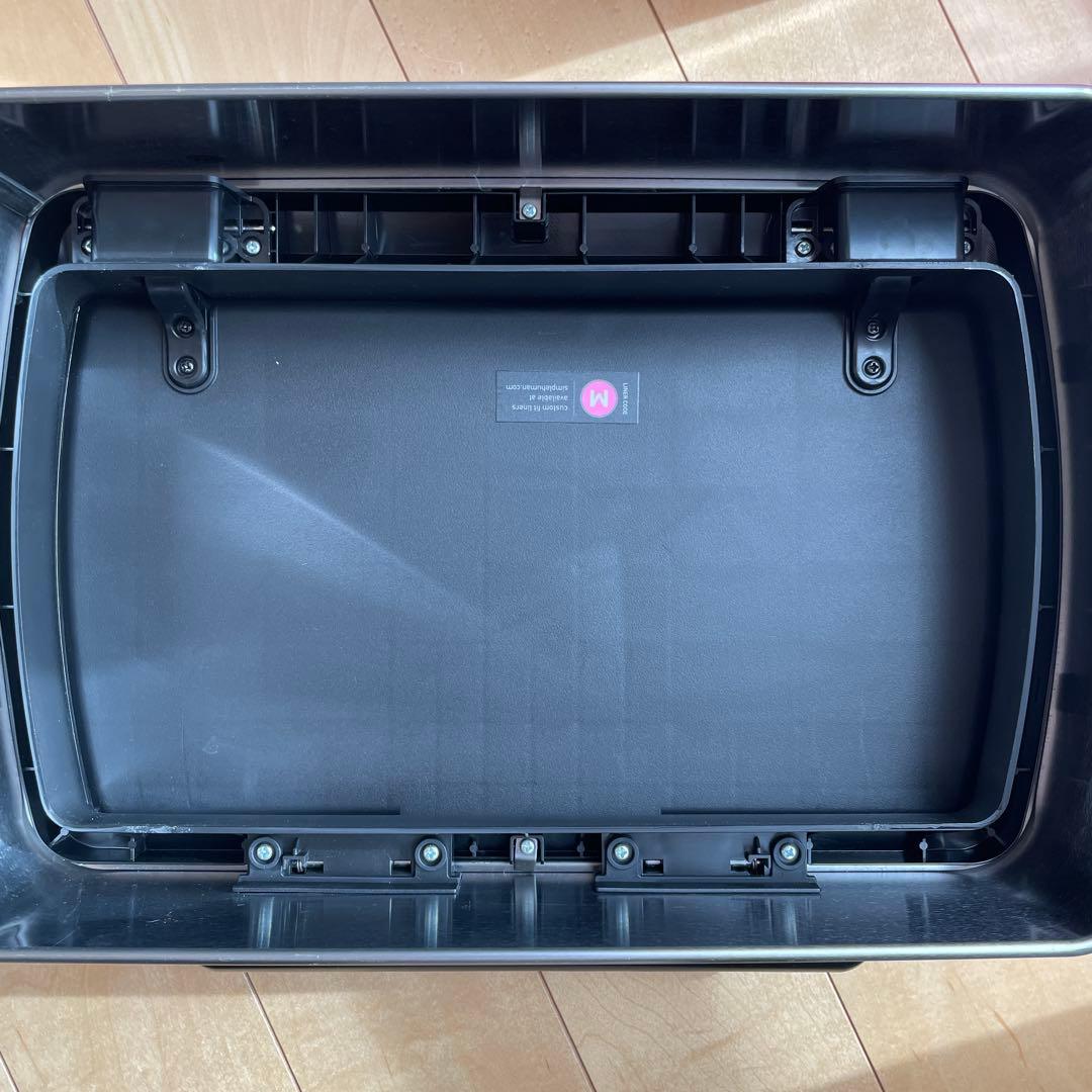 simplehuman ごみ箱 40L レクタンギュラータッチバーダストボックス