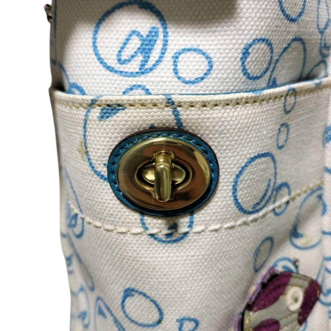【限定品】 希少 COACH トートバッグ アプリック 海モチーフ Y2K 海