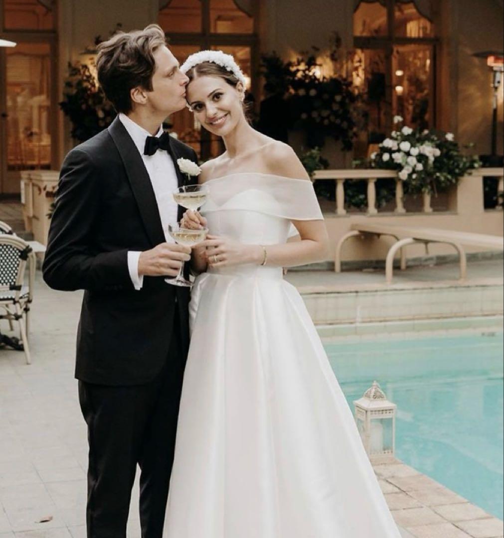 【ミランダカー】ウェディングカチューシャ　イギリスハンドメイド