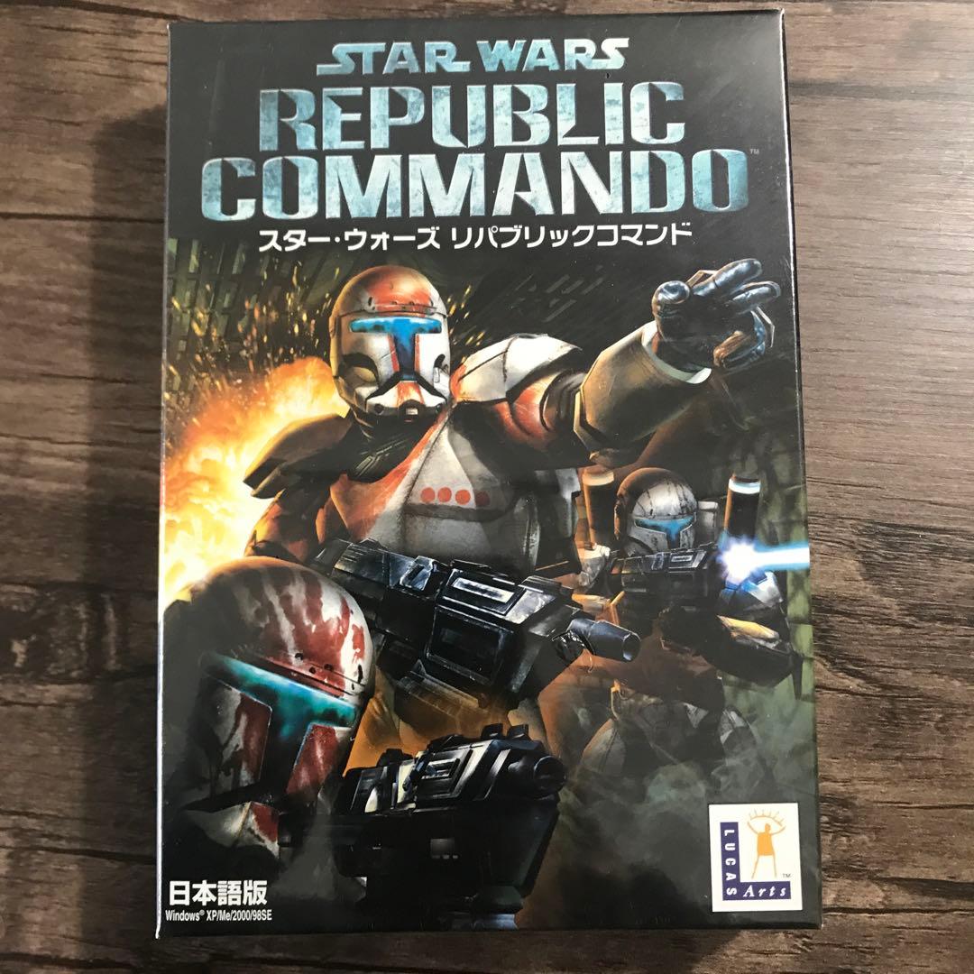 未開封 PCゲーム スターウォーズ リパブリックコマンド STAR WARS