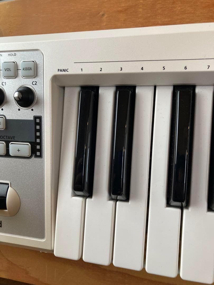 ローランド　Roland A49 ホワイト MIDIキーボード　電子ピアノ