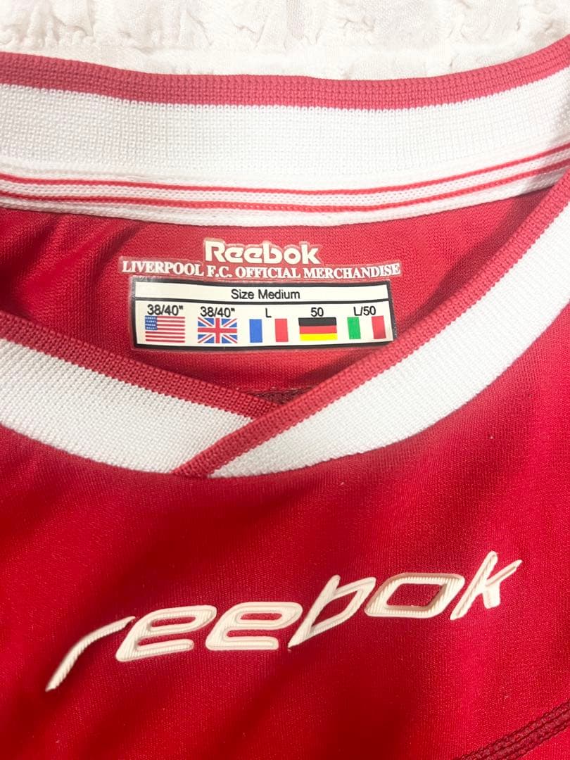 【超貴重‼️】リバプール　リーボック　ジェラード　ユニフォーム　サッカー　M