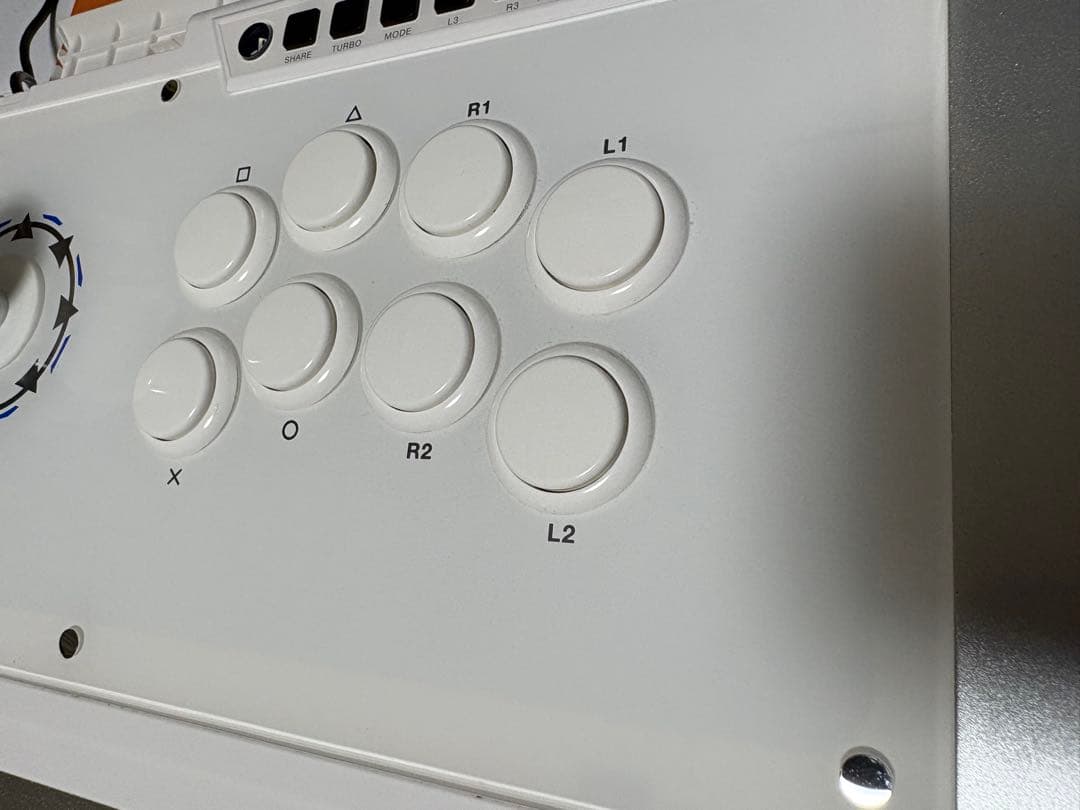 Qanba Q3 Obsidian パールホワイト　アケコン　スト6