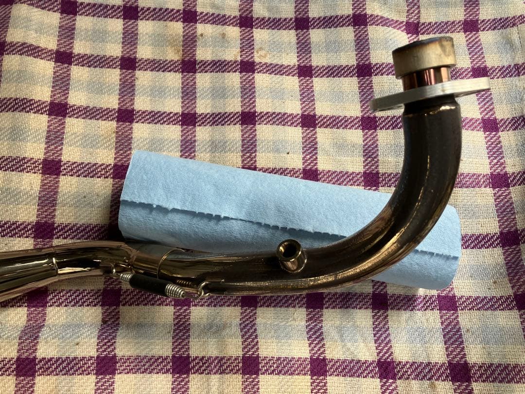 Z125PRO WR'S ステンレス ショートオーバルマフラー 中古