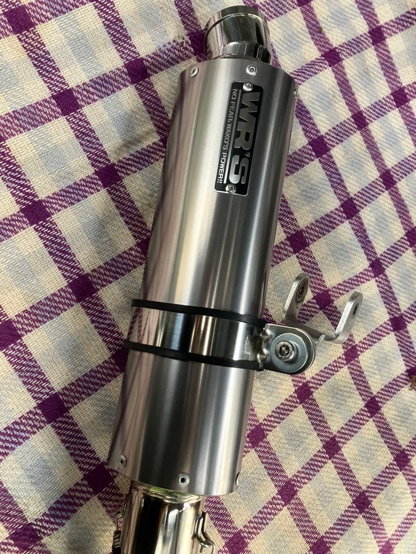 Z125PRO WR'S ステンレス ショートオーバルマフラー 中古