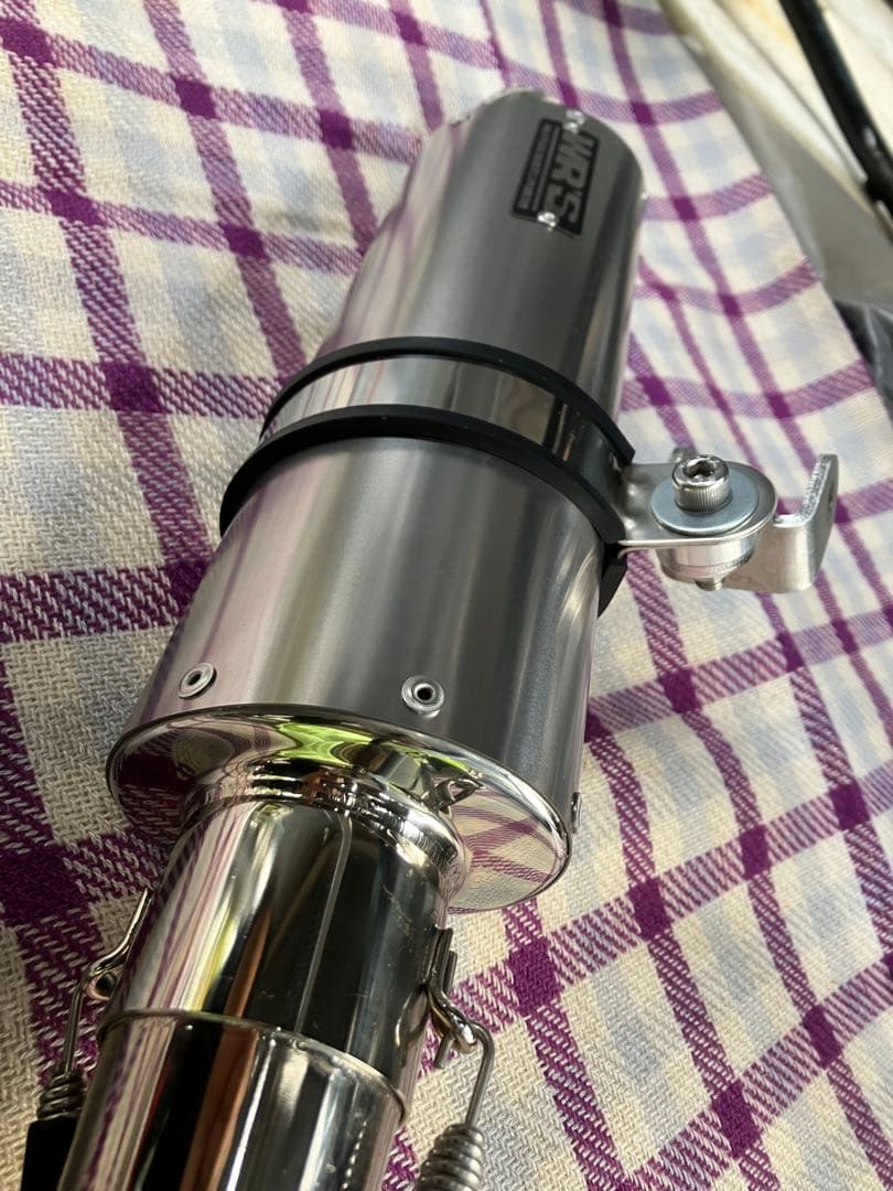 Z125PRO WR'S ステンレス ショートオーバルマフラー 中古