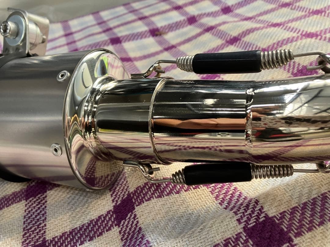 Z125PRO WR'S ステンレス ショートオーバルマフラー 中古