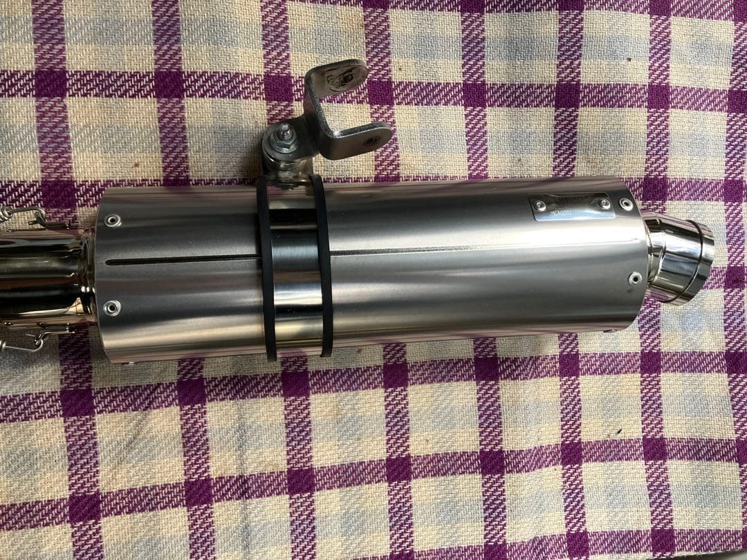 Z125PRO WR'S ステンレス ショートオーバルマフラー 中古