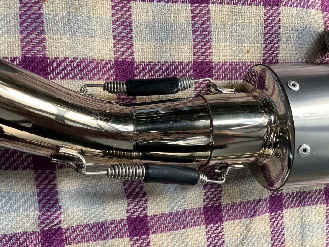 Z125PRO WR'S ステンレス ショートオーバルマフラー 中古