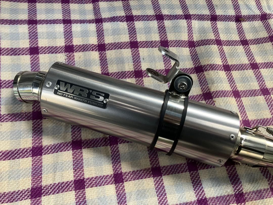 Z125PRO WR'S ステンレス ショートオーバルマフラー 中古