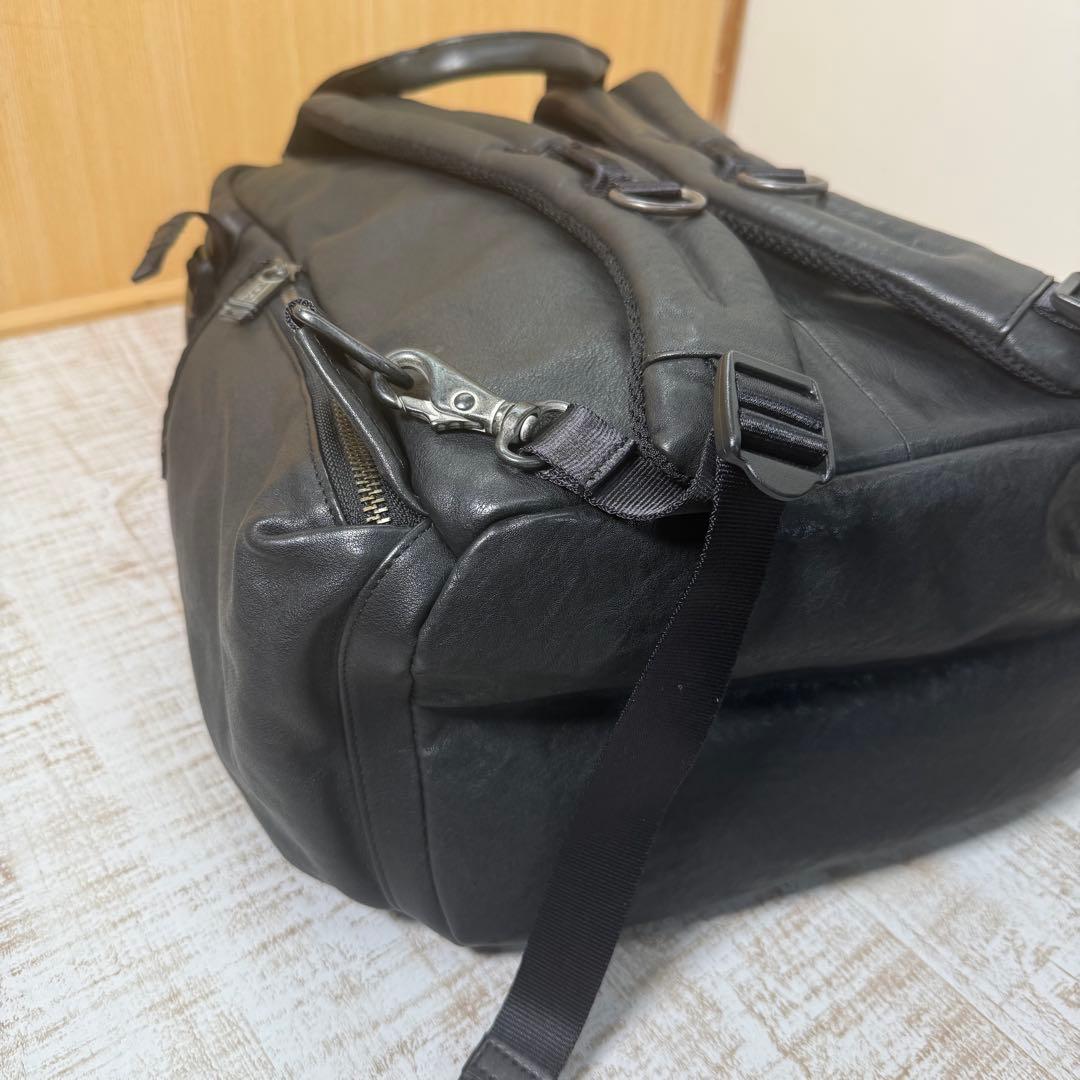 【希少】TUMI アルファブラボー レザーバックパック92380DH2 リュック