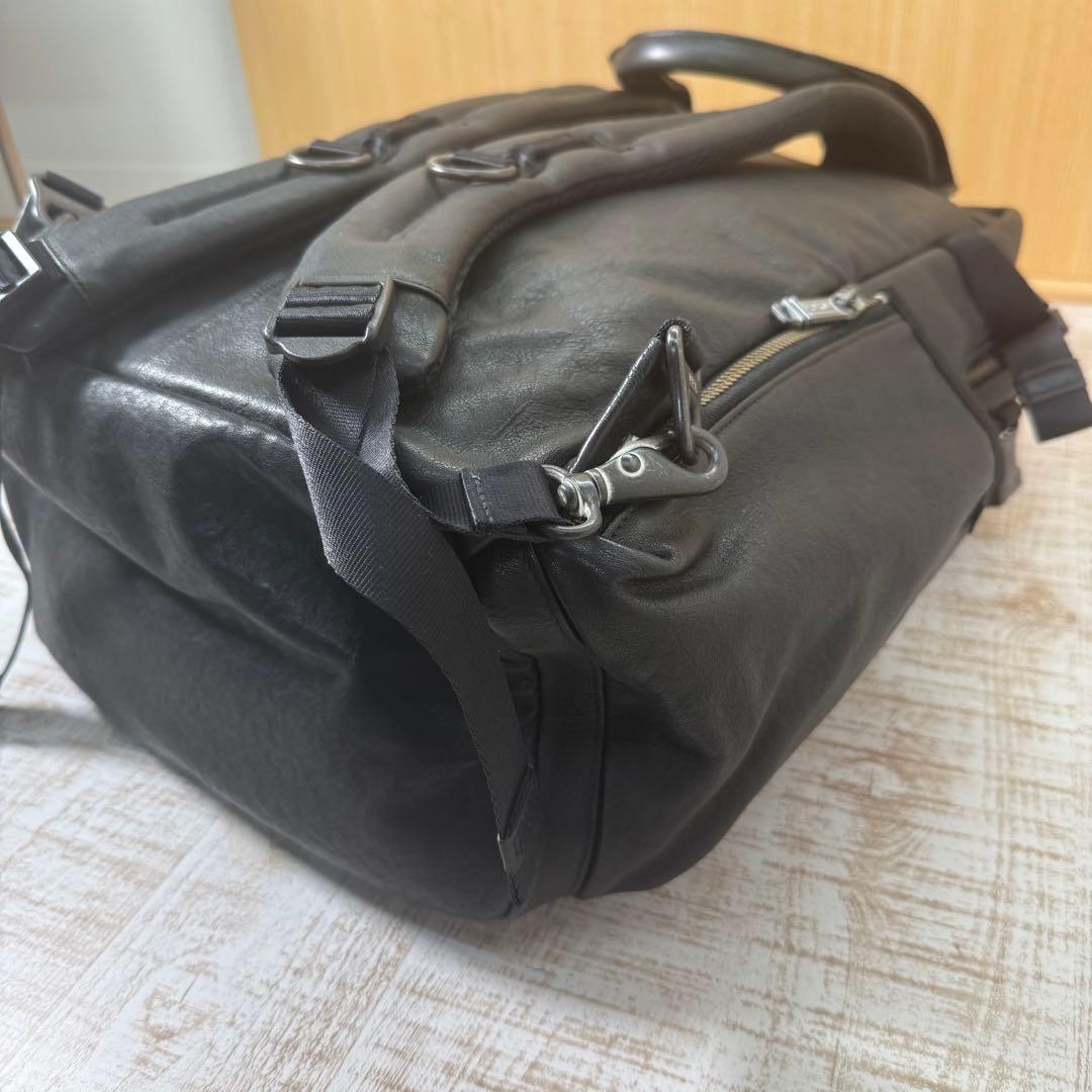 【希少】TUMI アルファブラボー レザーバックパック92380DH2 リュック
