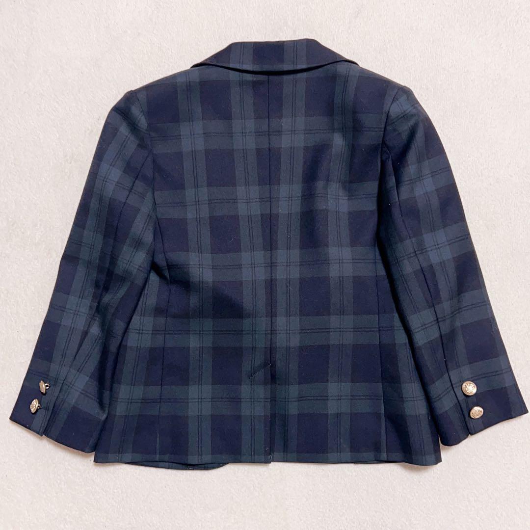 グリーンレーベルリラクシング　フォーマルセット　115cm チェック　スーツ