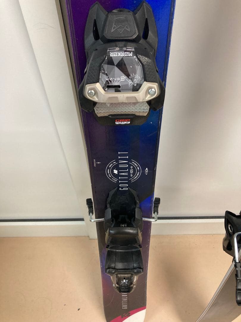 スキー K2 gottaluvit 105ti 163cm