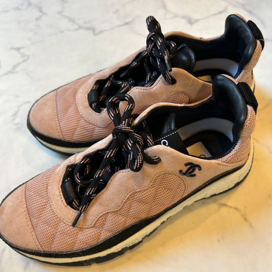 シャネル CHANEL スニーカー 37