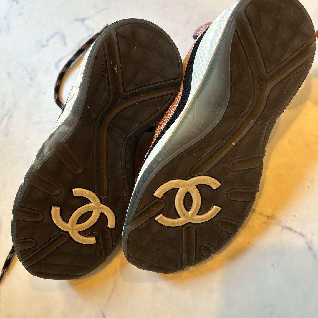 シャネル CHANEL スニーカー 37