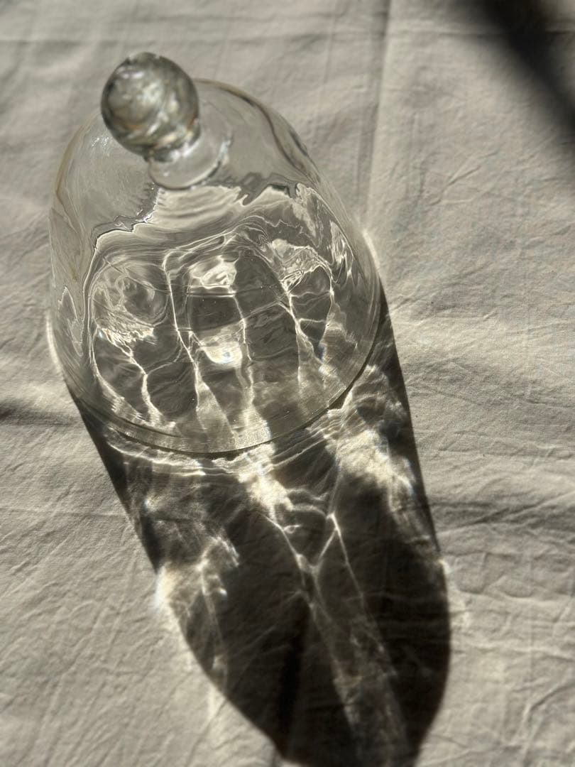 【海苔巻さま専用】ガラスドーム 、楕円小鉢、カップ大1、カップ中2 5個セット