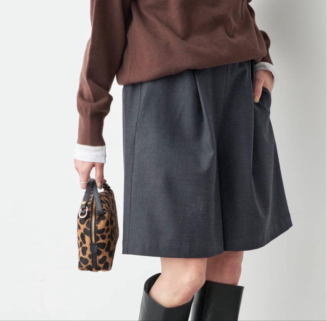 SIZE.38：イージーキュロットパンツ