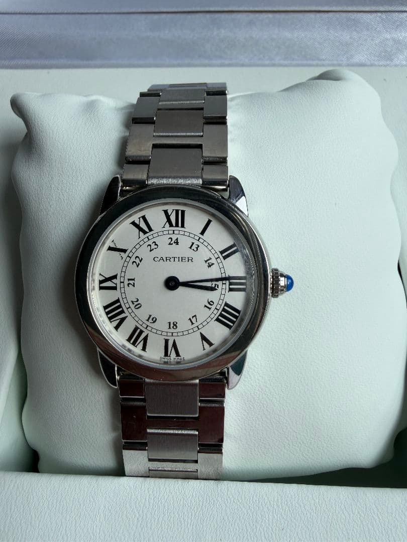 カルティエ ロンドソロSM W6701004 レディース 腕時計