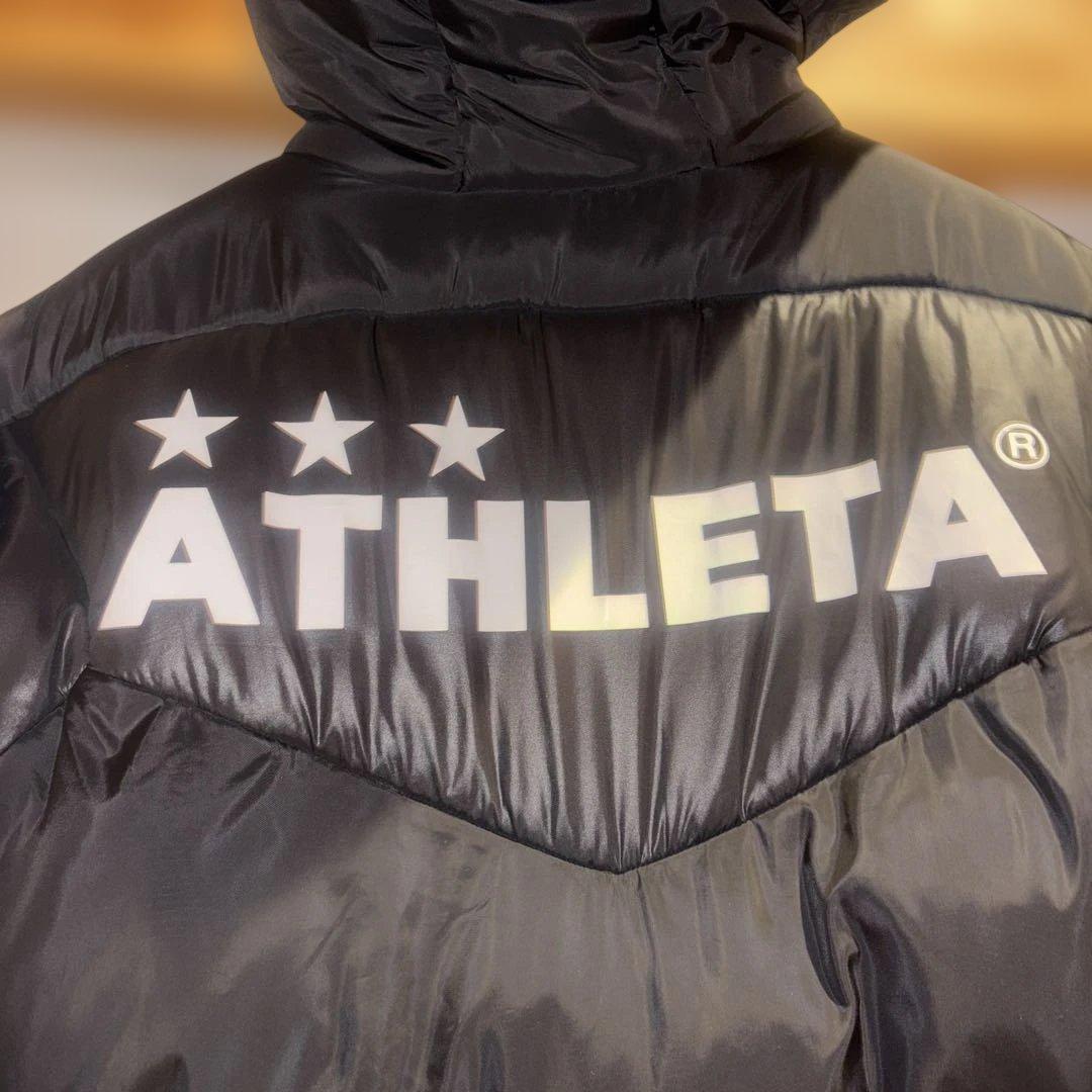 美品　アスレタ ATHLETA ダウン　ベンチコート　Sサイズ