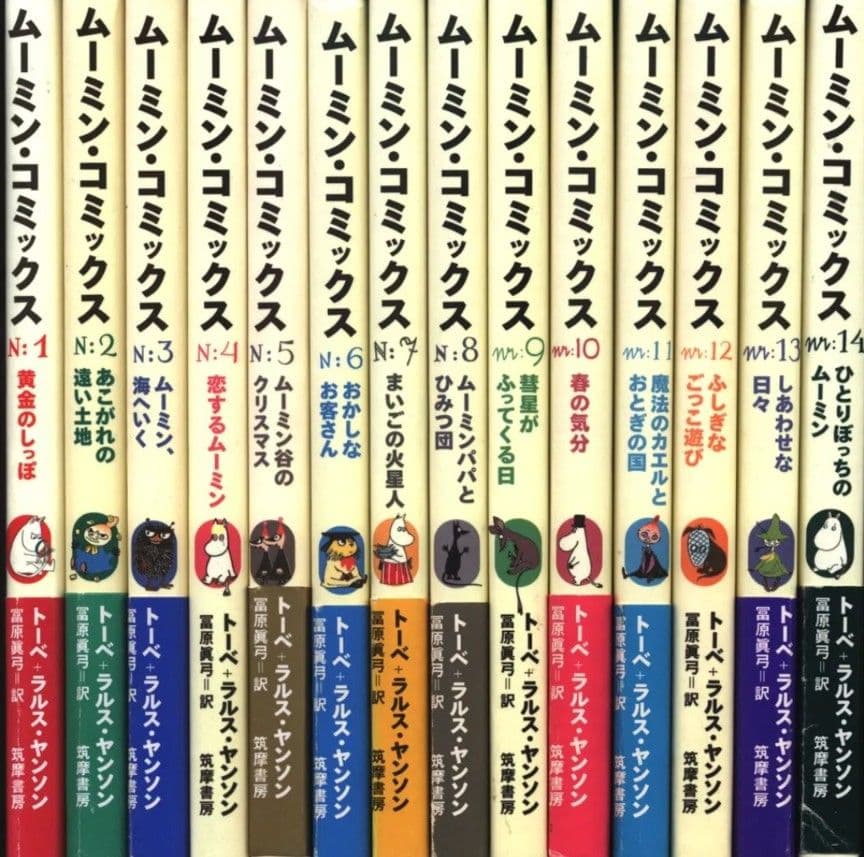 ムーミンコミックス 全14巻セット