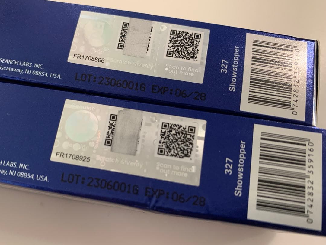 未使用INFRACYTE Luscious Lips 327 2本セット