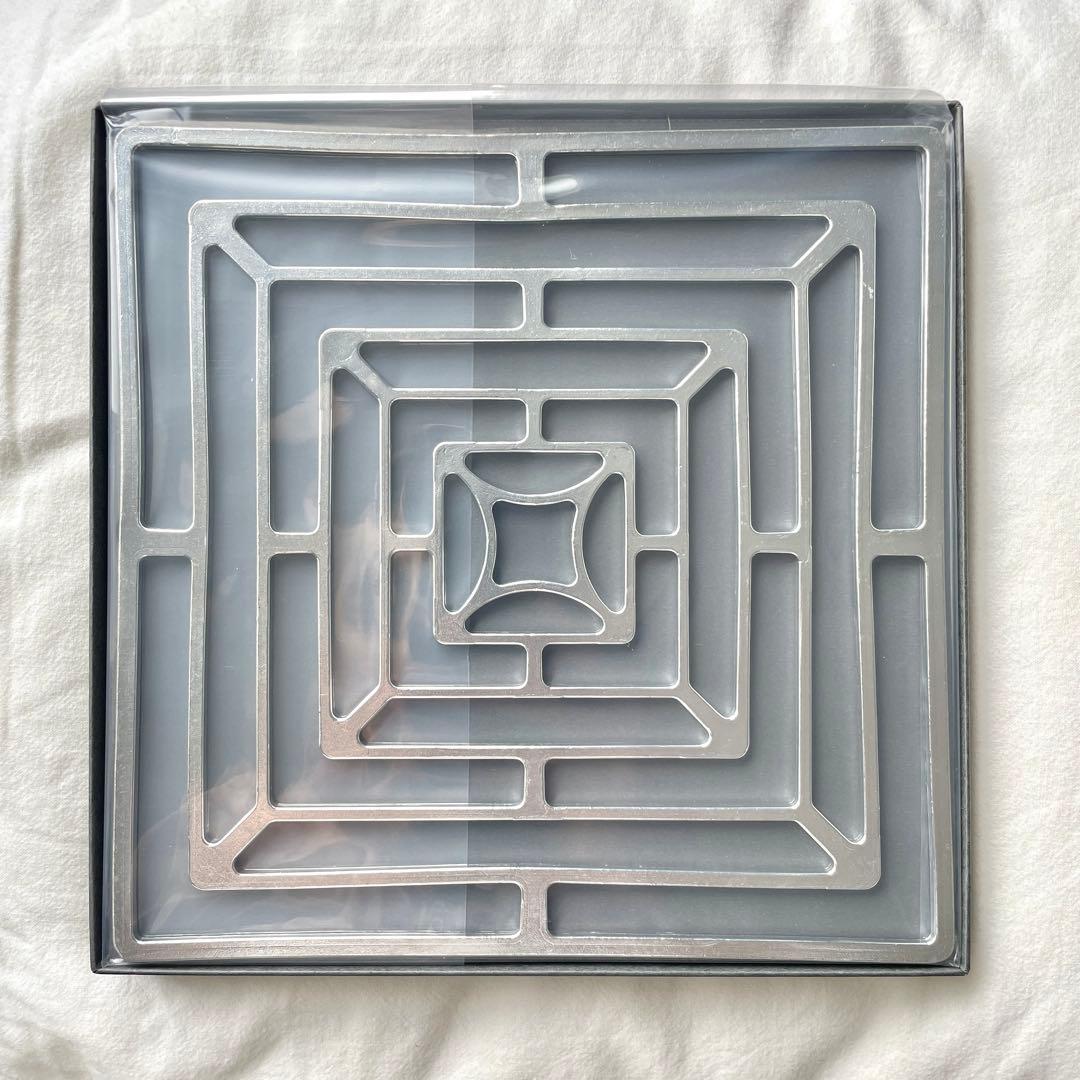 能作 KAGO スクエア Mサイズ（200×200mm）純錫製