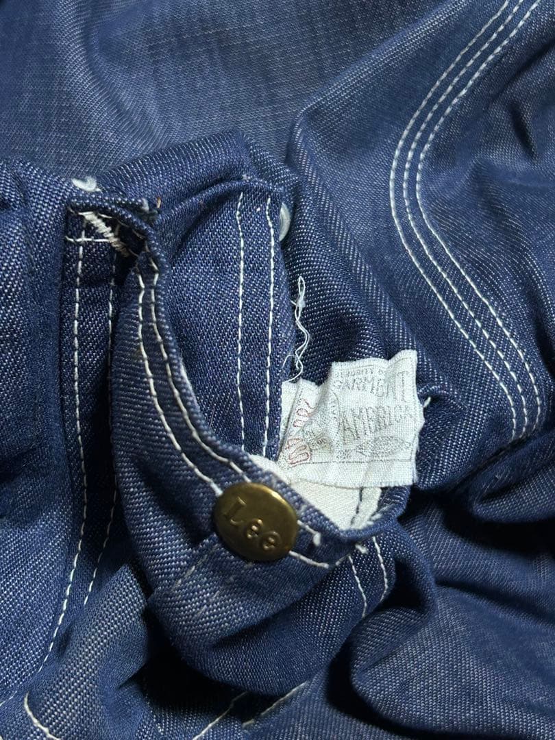 r*u様 70s 80s Lee 81-LJ デニムカバーオール