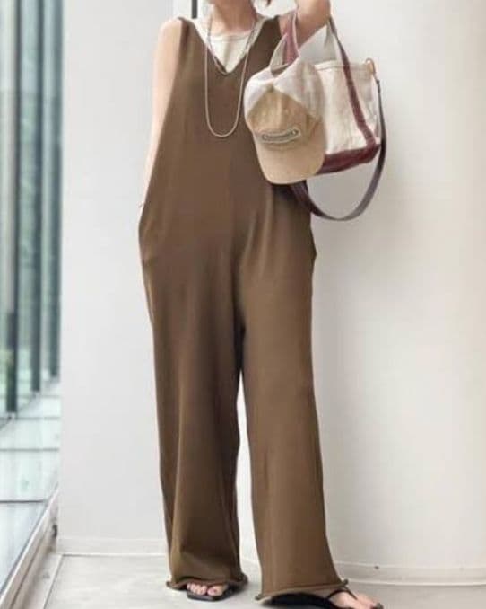 グッドグリーフ　ニットオールインワン　サロペット