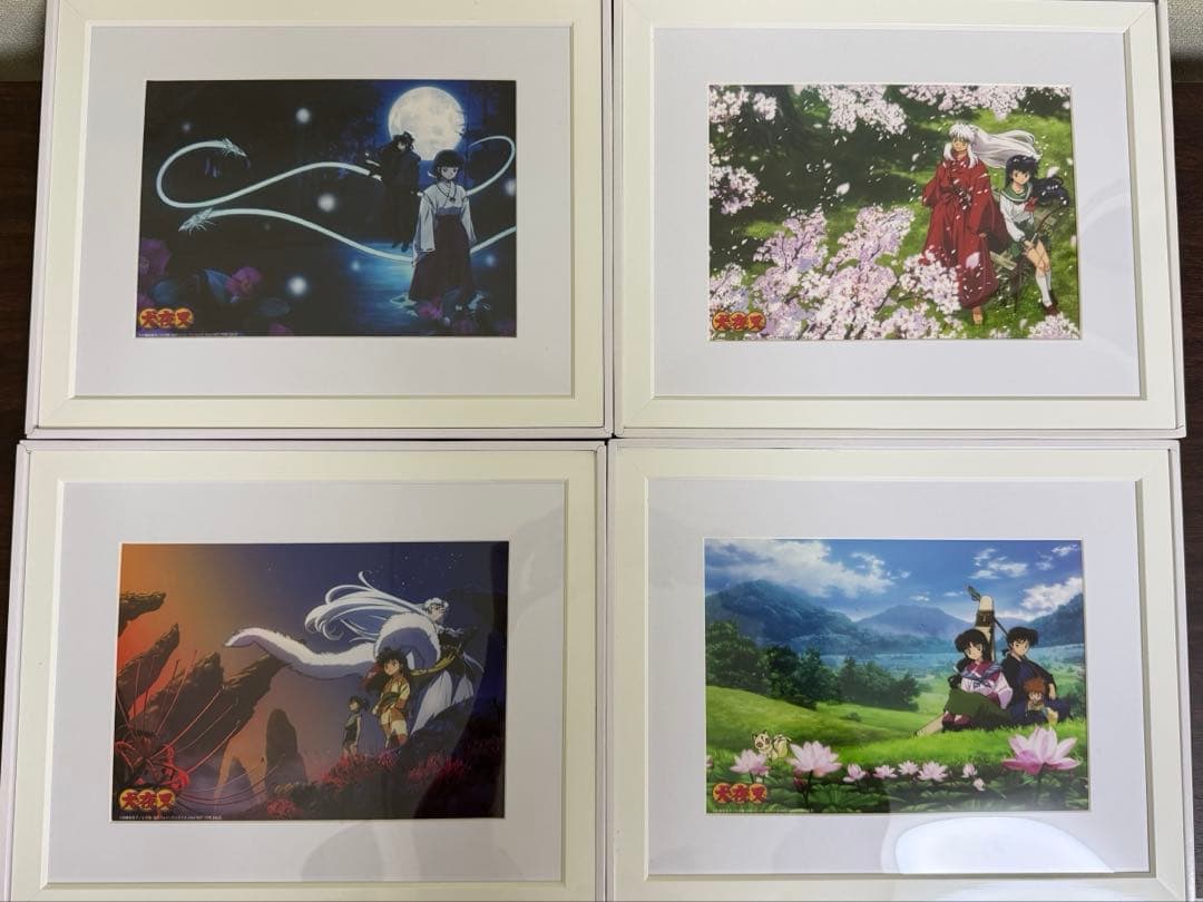 【週末限定セール】【新品】犬夜叉 A5 キャラファイングラフ 4枚セット